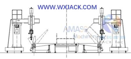 Fig2 I Beam Gantry Welding Machine 2