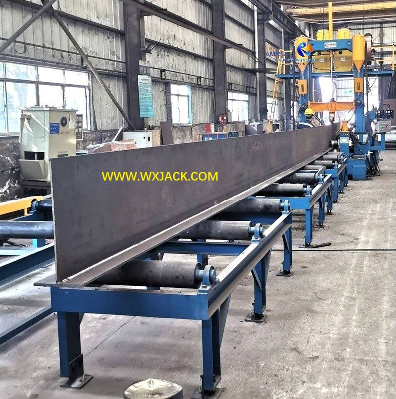 Pull Through H Beam Welder with One Pass Automatic Running