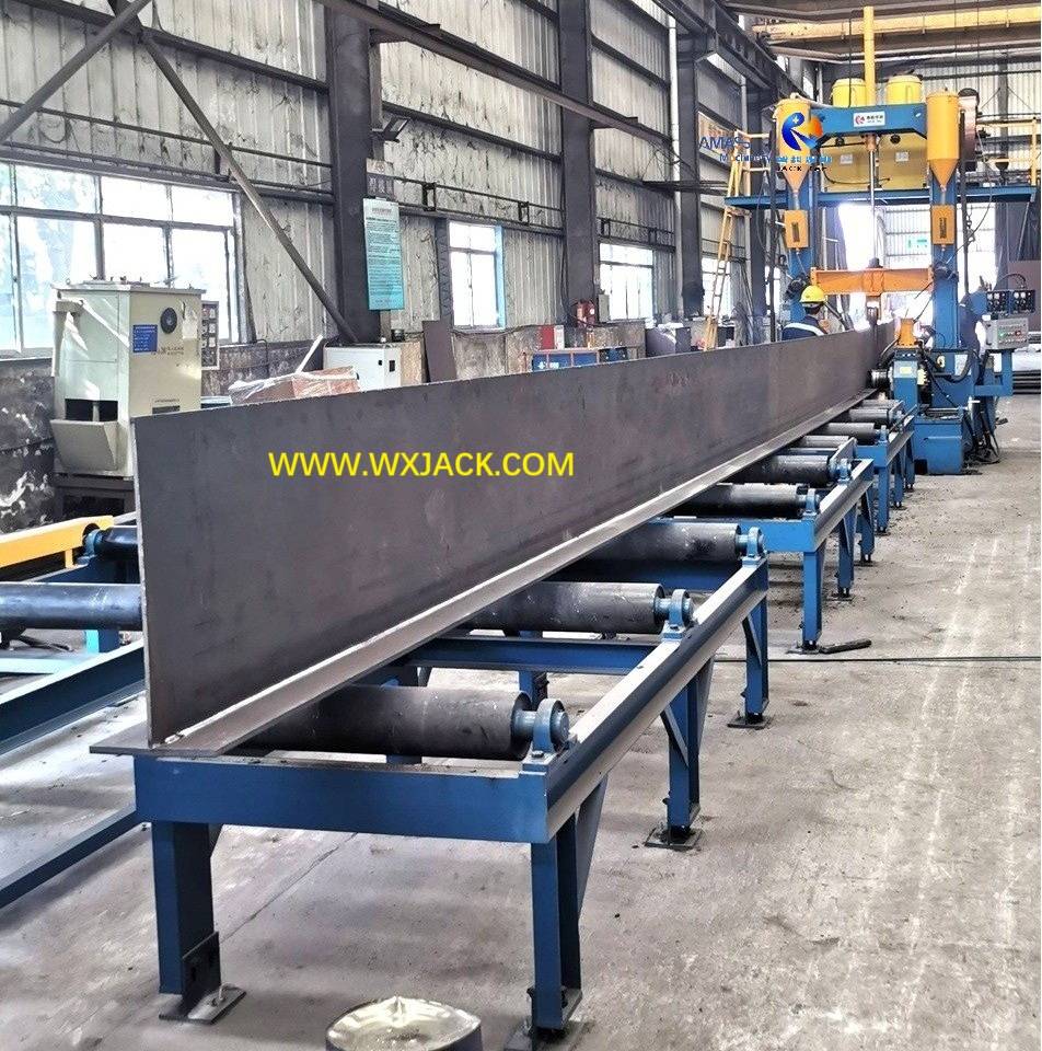 Pull Through H Beam Welder with One Pass Automatic Running