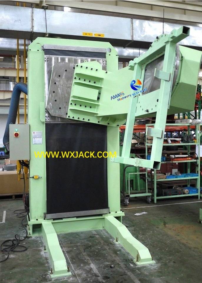 L Type Elevating And Revolving Servo Drive Welding Positioner
