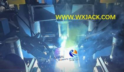 Fig6 I H Beam Assembly Machine 100