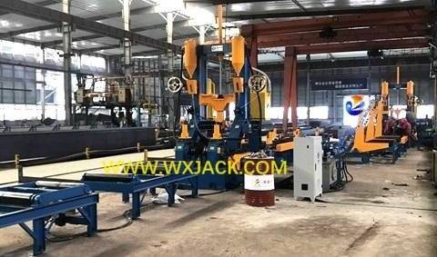 Fig2 3 in 1 Function H Beam High Speed Welding Machine 85