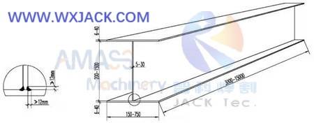 Fig4 3 in 1 H Beam Assembly Welding Straightening Integral Machine 0B