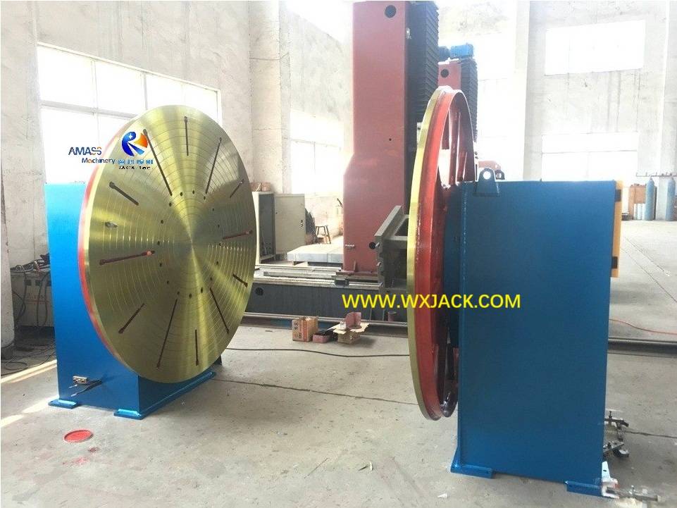 Splitting And Freestyle Installation Double Work Table Welding Positioner