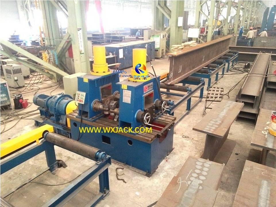 High Efficiency Hydraulic Drive YTJ-50 I Beam Straightening Machine