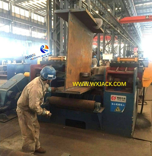 Heavy Duty Thick Thickness YTJ-80 I Beam Straightening Machine
