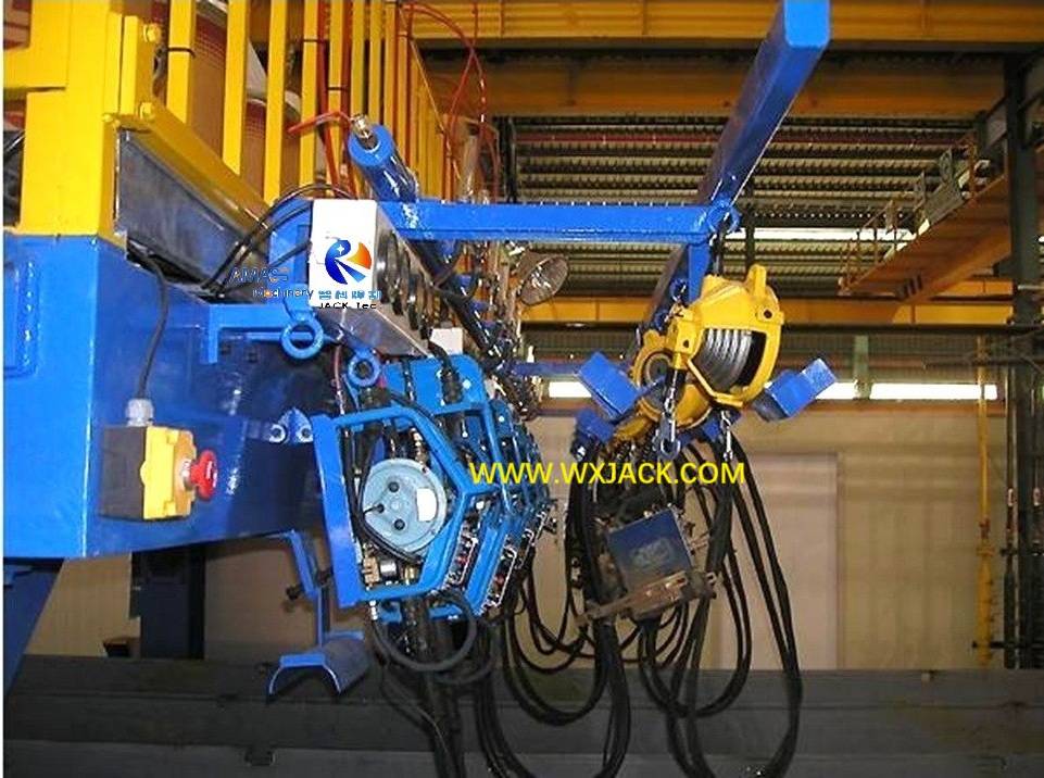 LBA10 Automatic Multiple Piece T Beam Stiffener Welding Machine