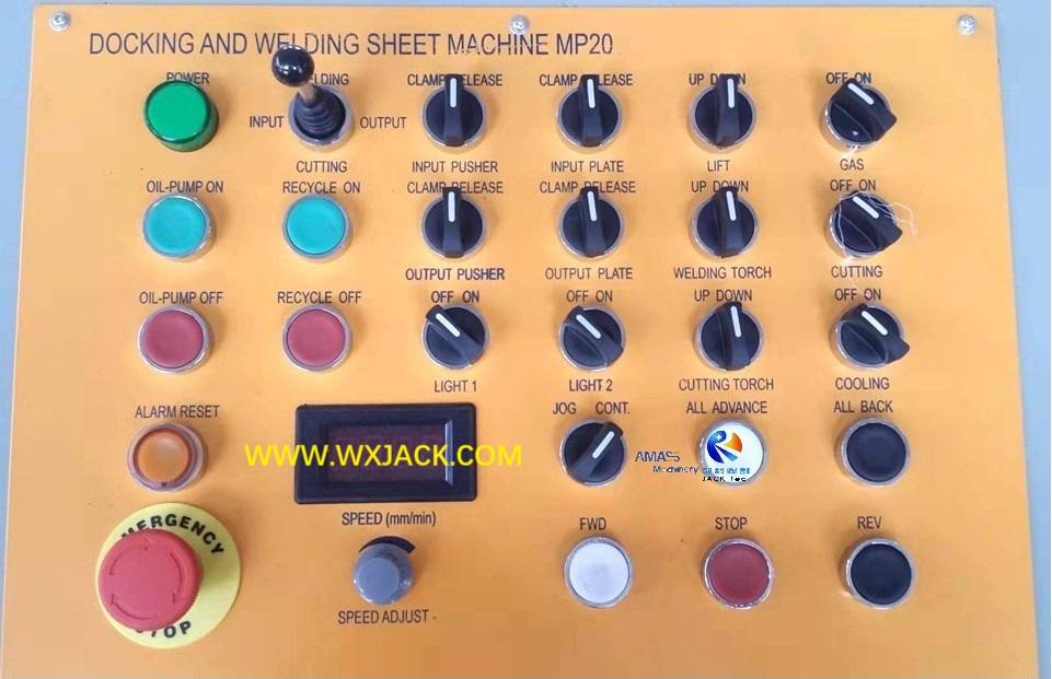 General Purpose MP25 Plate Butt Joint Machine of Fully Penetration Welding