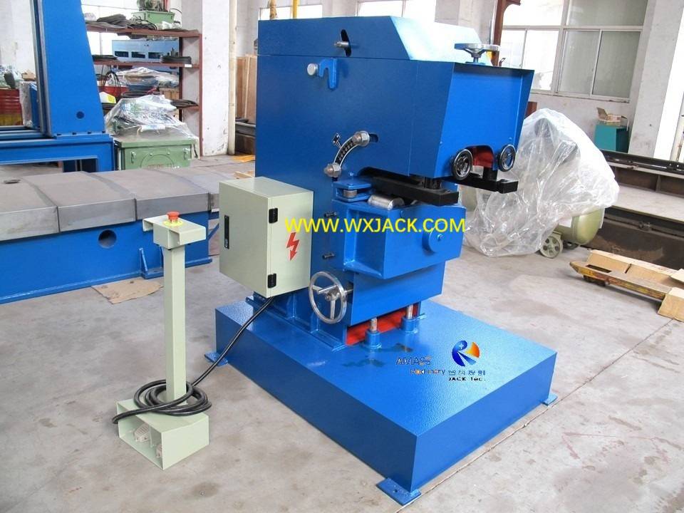 GD20 Rolling Shear Chamfering Machine on Small Metal Plate
