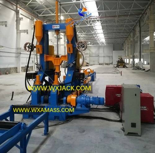 Fig1 3 in 1 H Beam Fabrication Machine