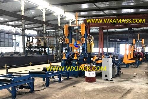 Fig8 3 in 1 H Beam Steel Structure Fabrication Machine 5