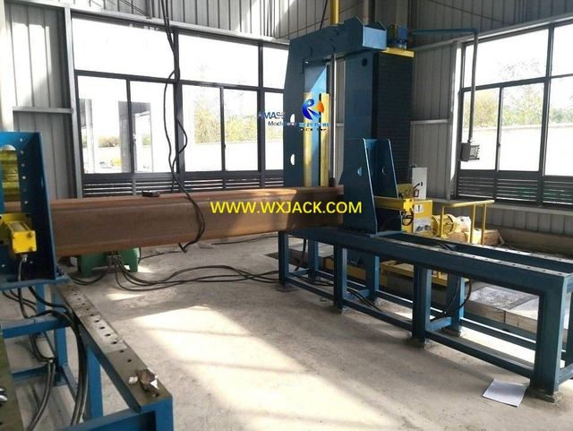 1 Steel Structure BOX H Beam CNC End Face Milling Machine 155