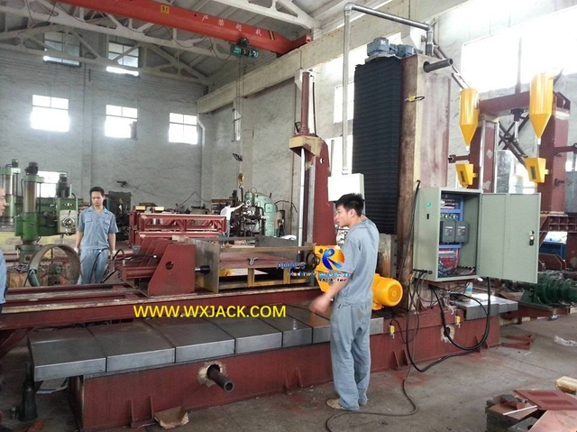4 Steel Structure H BOX Beam End Face Milling Machine 21