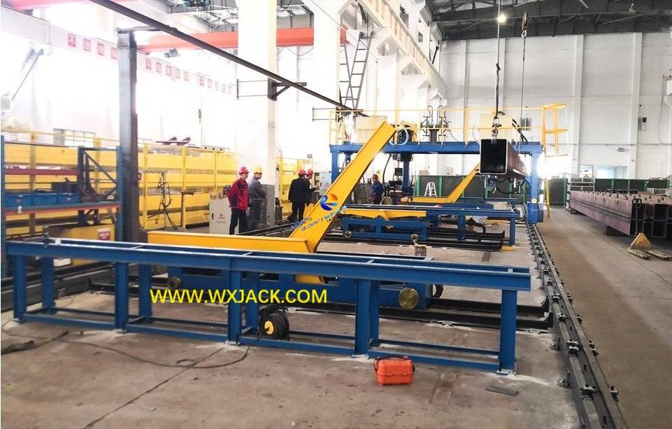 Stationary And Movable BOX H Beam 90°/ 180° Turnover Cart