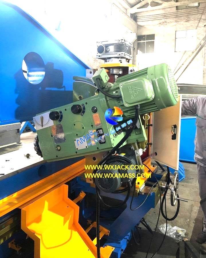 Oil Cylinder Drive Loading SXBJ-12 Double Heads Edge Milling Machine