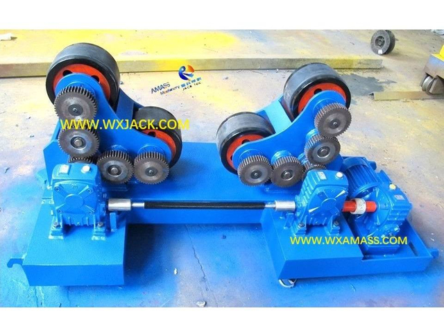 5 Self Adjusting Welding Rotator Roller Bed IMG_4599