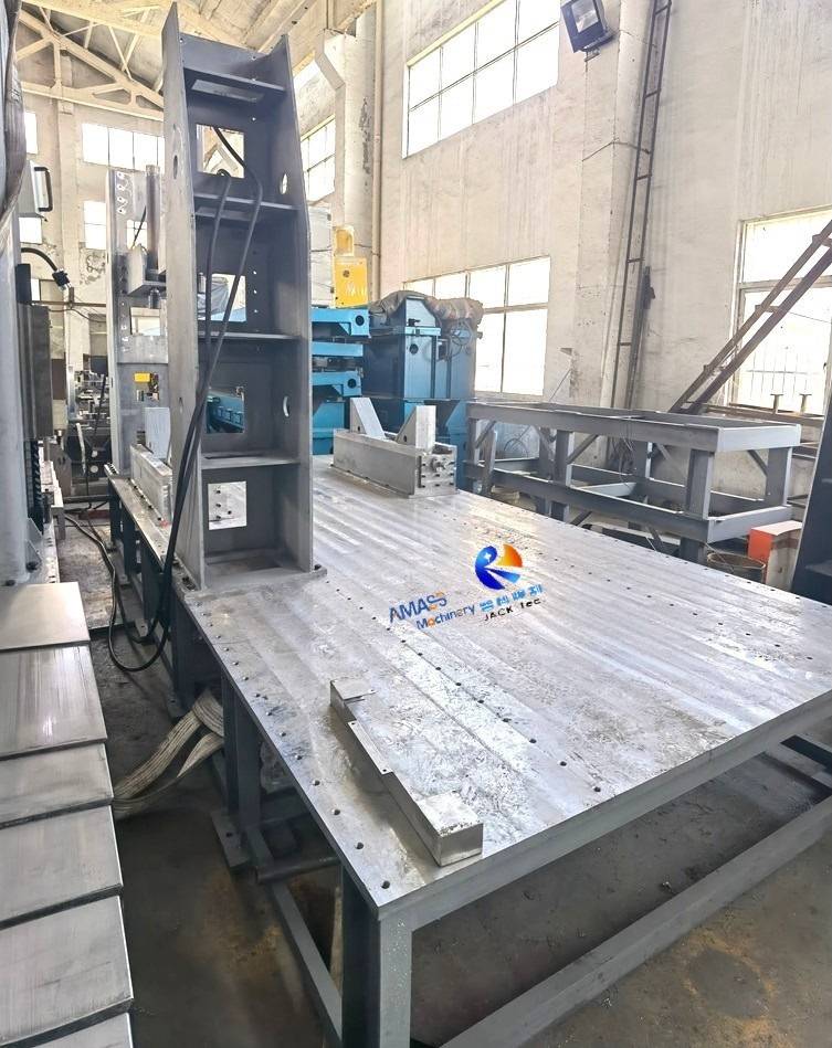 Steel Beam End Face Plate Milling Machine