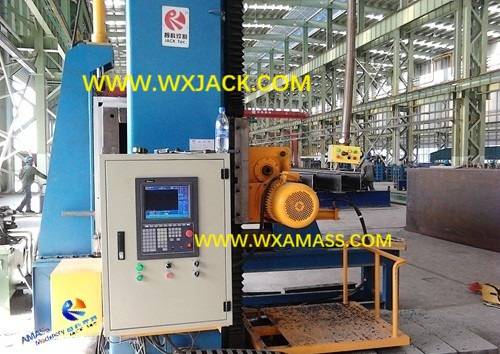 Fig16 CNC Controlled Steel Structure Cross BOX H Beam End Face Milling Machine 110