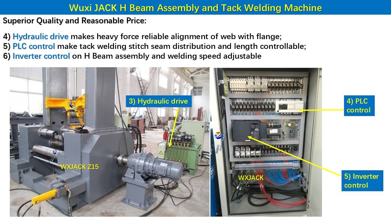2 H Beam Assembly Machine 13