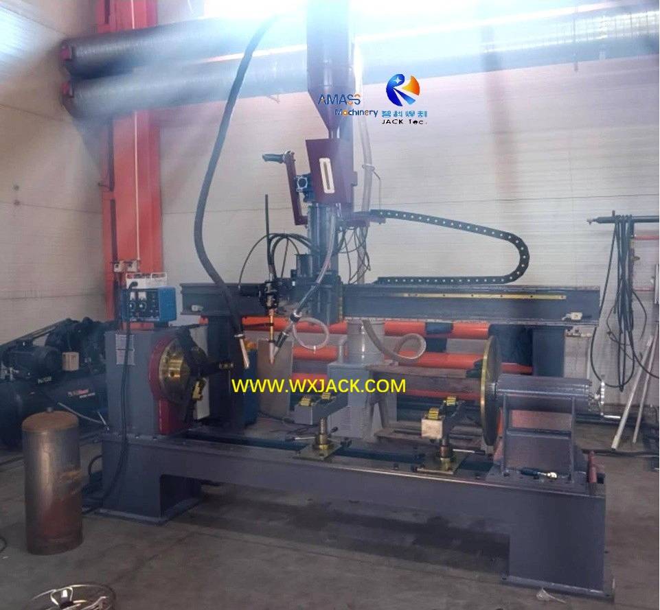 LH50 Balloon External Longitudinal And Annular Seam Welding Machine