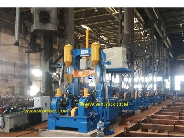 12 H Beam Fabrication Machine 44