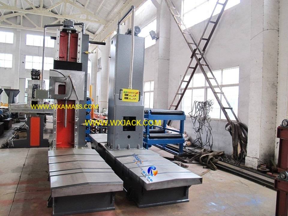 Platform Lifting DX2040 Steel Structure Beam End Face Milling Machine