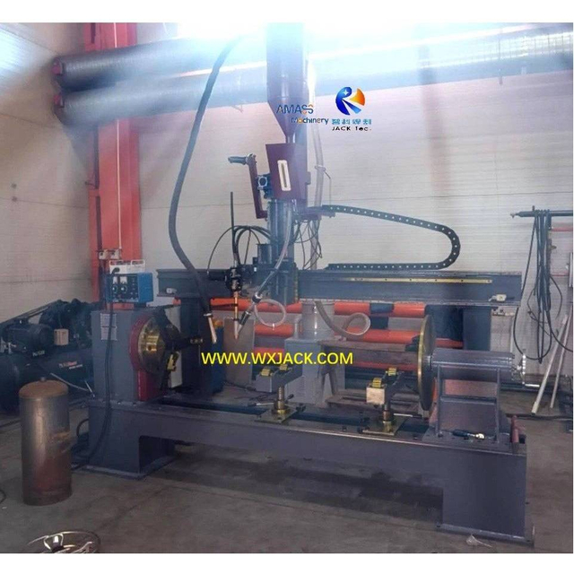 4 Pipe Flange Longitudinal and Circumferential Seam Welding Machine 16