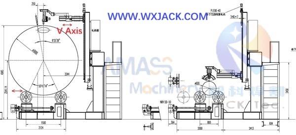 Fig8 6 Axis CNC Pipe Cutting Machine 13