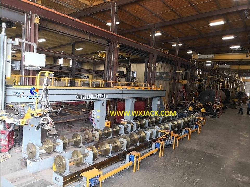 Large CNC Pipe Cutting Machine