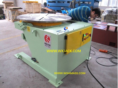 Single Work Table Electric Special Made Welding Positioner with Chuck