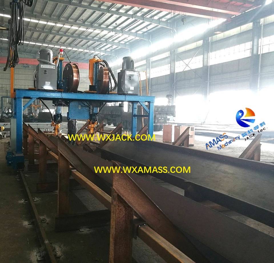 LHC Column Type H Beam Submerged Arc Welding Machine