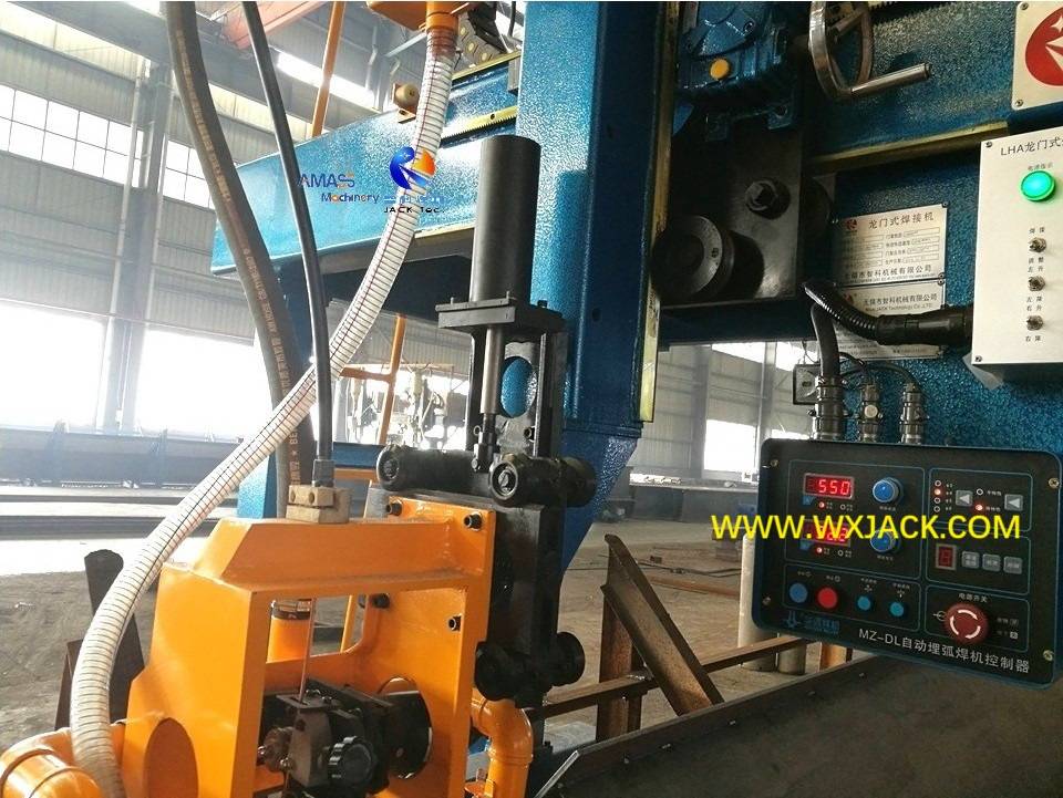 Large Steel 2m Height Welded H Beam Production Line Group