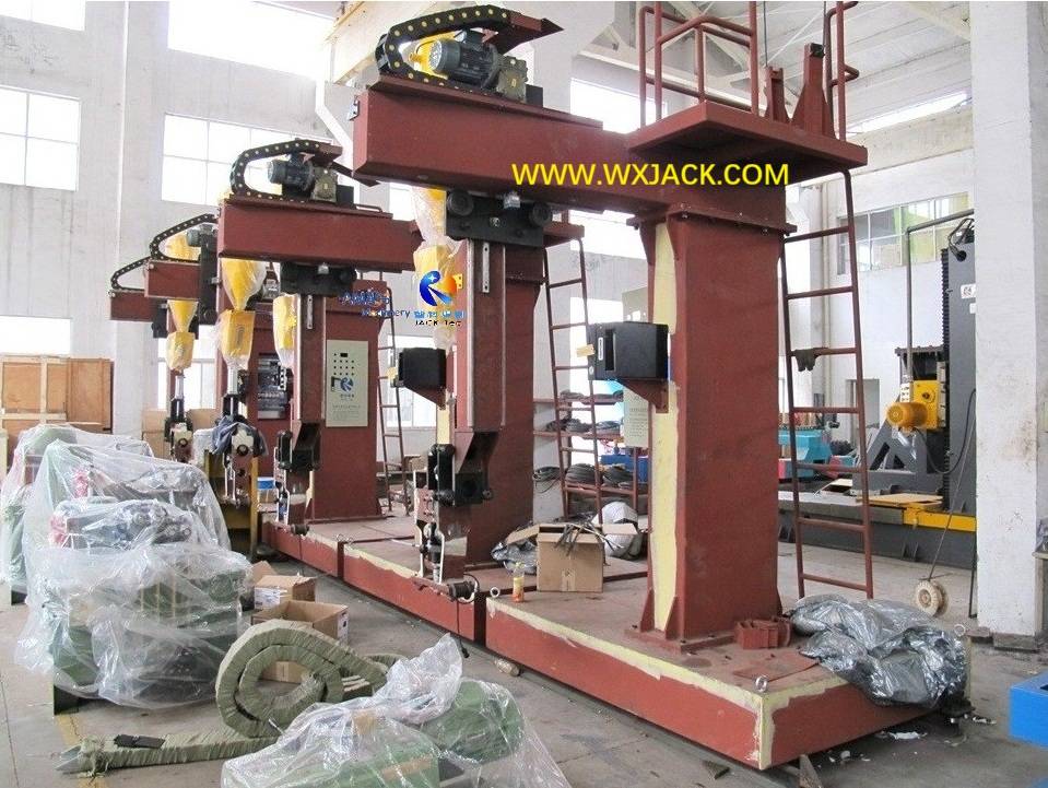 LHC Column Type High Quality H Beam Submerged Arc Welding Machine