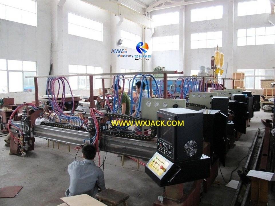 4m Span Single Drive Numerical Control CNC Flame Plate Cutting Machine