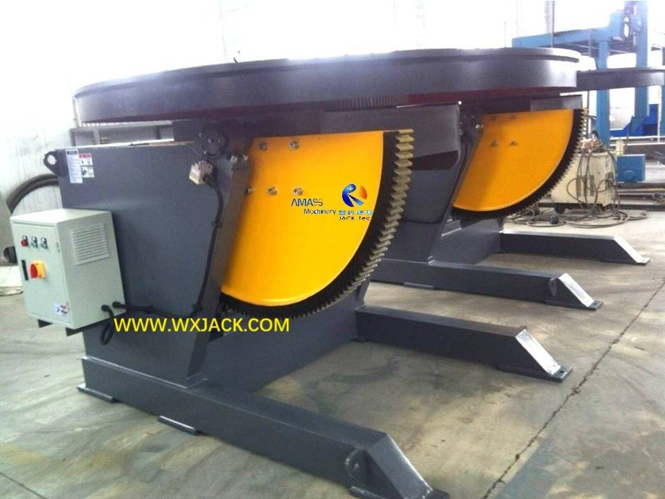 Variable Diameter And Weight Shell Flange Welding Turning Table Positioner