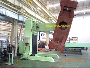 L Type Elevating And Revolving Servo Drive Welding Positioner