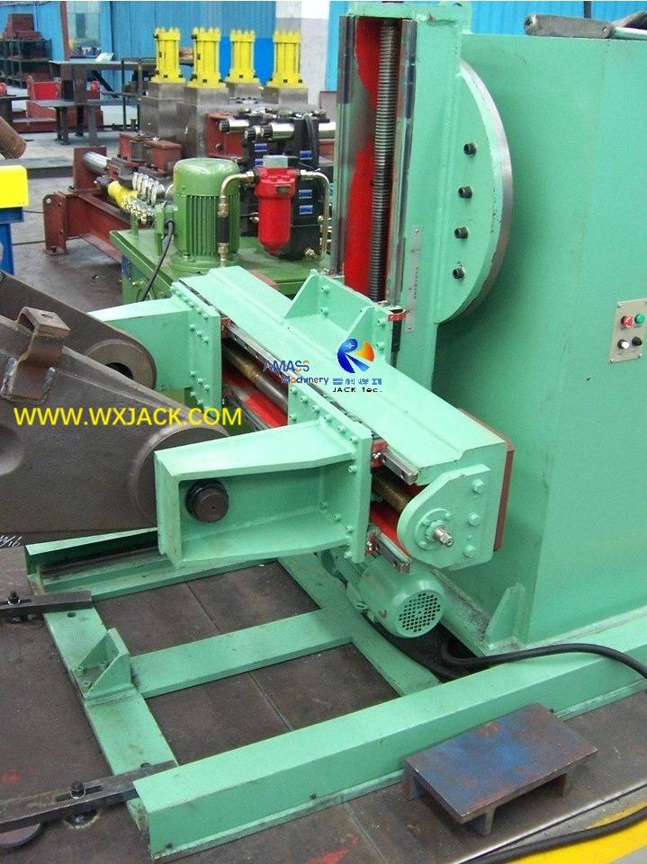 Chuck Fixing Lifting Type Welding Positioner with Double Table Top