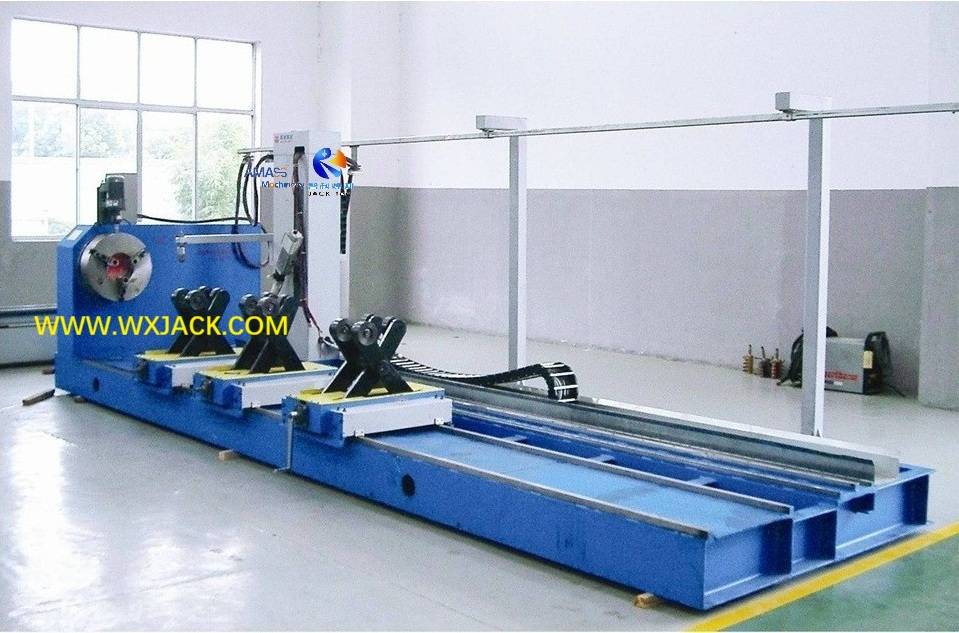 Chuck Claw Fixture Φ600mm CNC Pipe Intersection Cutting Machine