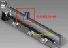 Chuck Claw Fixture Φ600mm CNC Pipe Intersection Cutting Machine