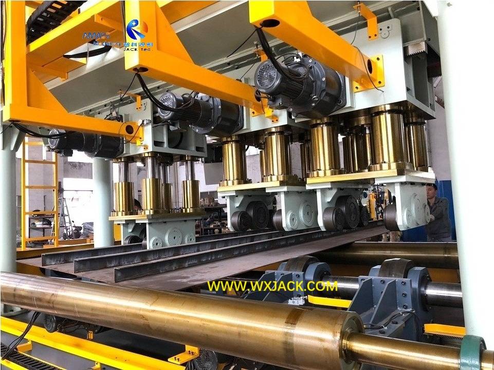 J-series High Quality Hydraulic Stiffener Plate Element Straightening Machine