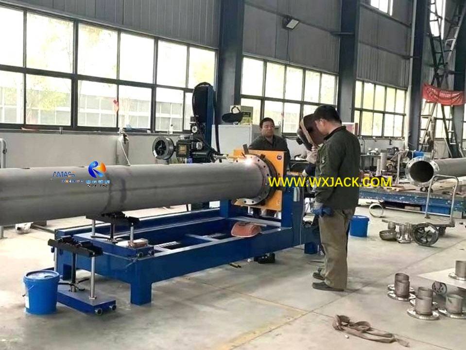 PFW1020 Four Torch Station GMAW Pipe Flange Welding Machine