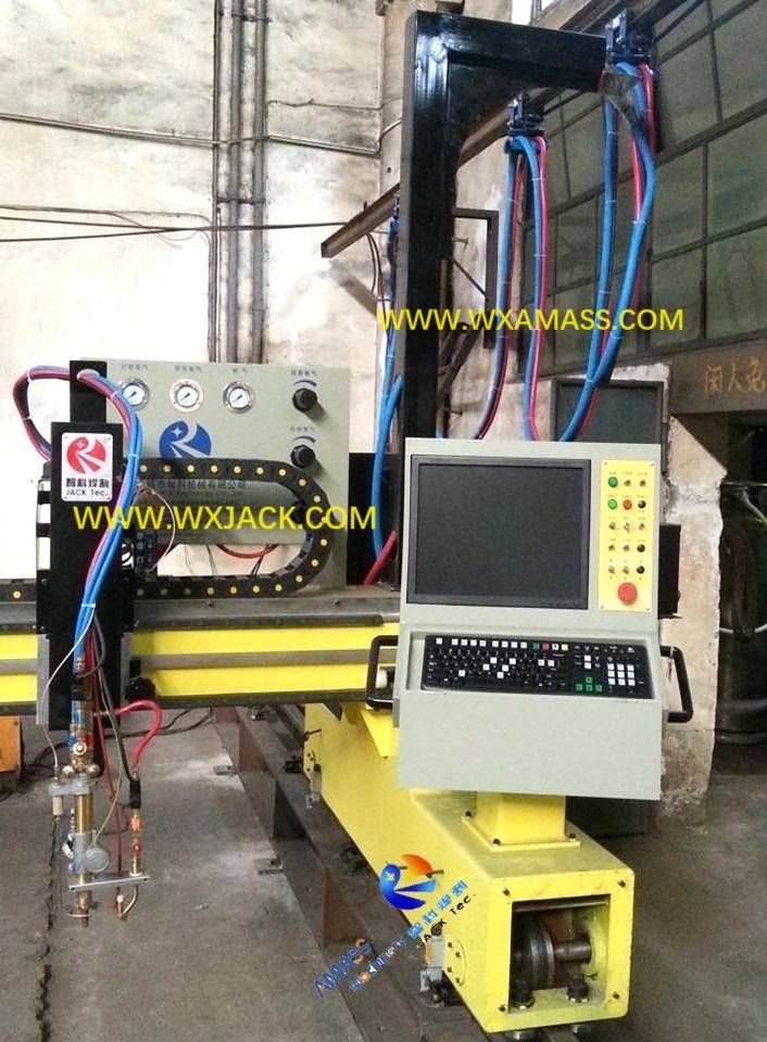 Combined CG5000 Double Drive CNC Strip Plasma Flame Plate Cutting Machine