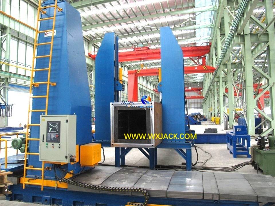 1 Steel Structure BOX Beam CNC End Face Milling Machine 66