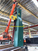 DX4080 To DX6080 Large Steel Structure Beam End Face Milling Machine