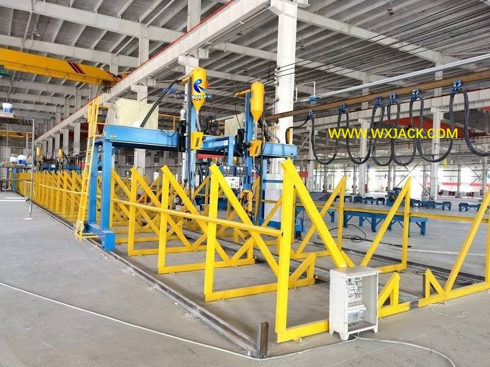 Large Current Workpiece Stationary LHA Series H Beam Welding Machine