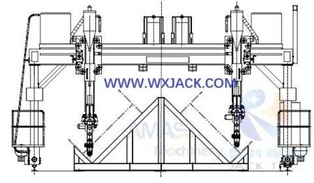 Fig2 H I Beam Welding Machine 1