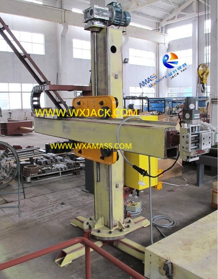 LHZ Light Duty Fixed Base Column Electric Revolve Welding Manipulator