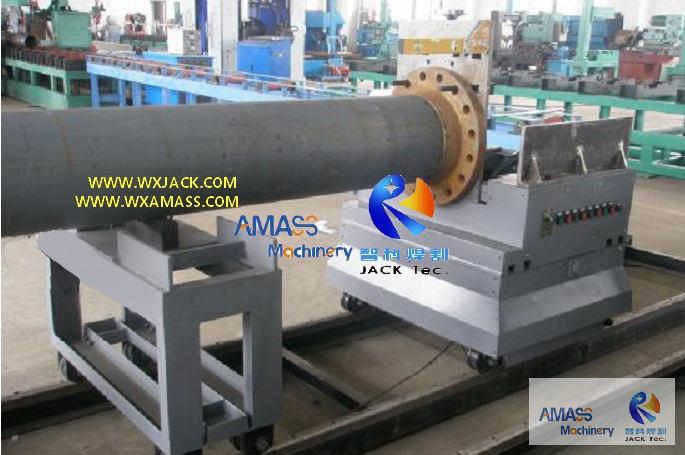 Pipe Flange Assembly Machine with Circumferential Seamless Tack Welding