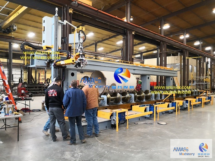 6-Axis 1400/12 Flame And Plasma High Speed CNC Pipe Cutting Machine