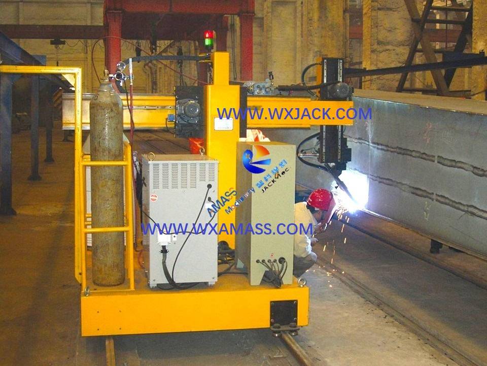 Automatic Girder Longitudinal Welding Machine for Long BOX Beam